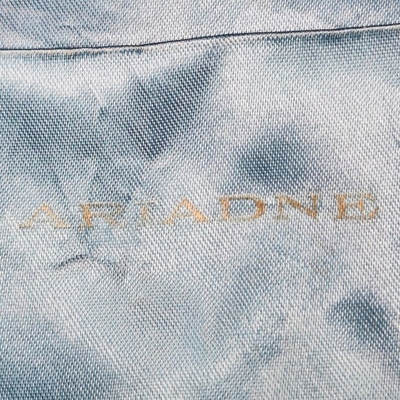 Vintage Satin Lingerie Stocking Hosiery Envelope Bag Ariadne Butterflies Jewelry - Picture 5 of 8